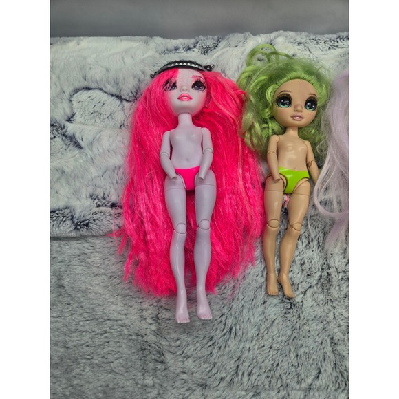Rainbow High Dolls Lot 3 Fixer Parts Missing Hands OOAK - Picture 2 of 4